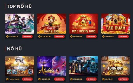 cài đặt nổ hũ về máy